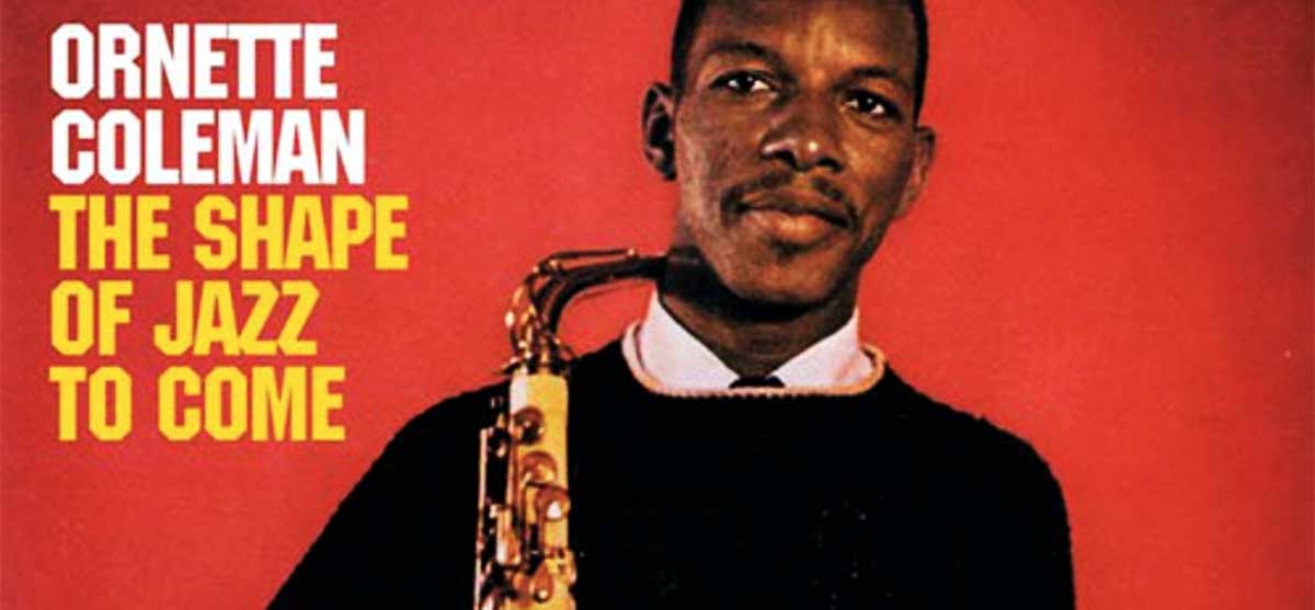 Cover photo of Ornette Coleman's The Shape of Jazz to Come album